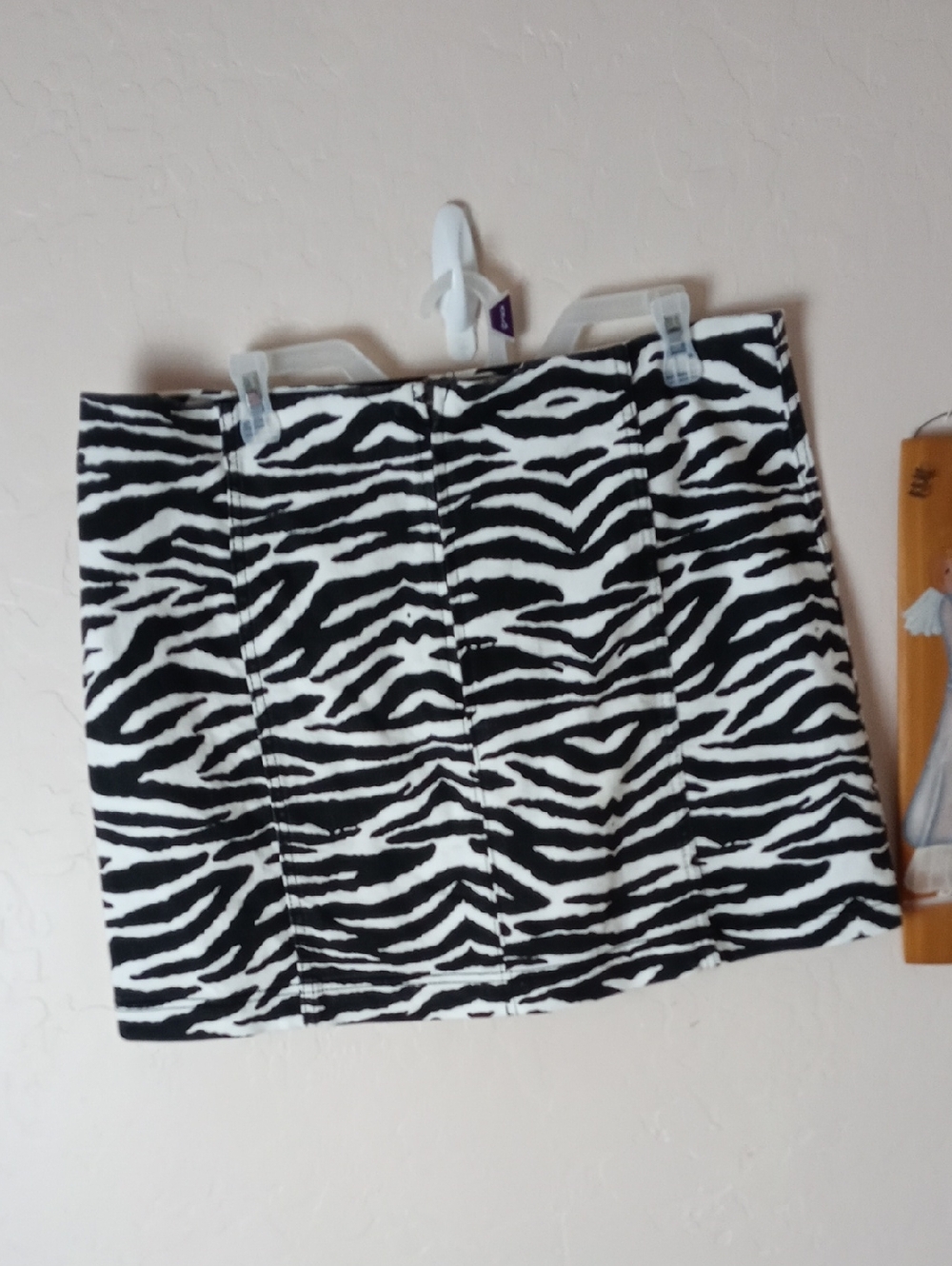 wild fable Zebra Print Mini Skirt - Black & White - Picture 3 of 6